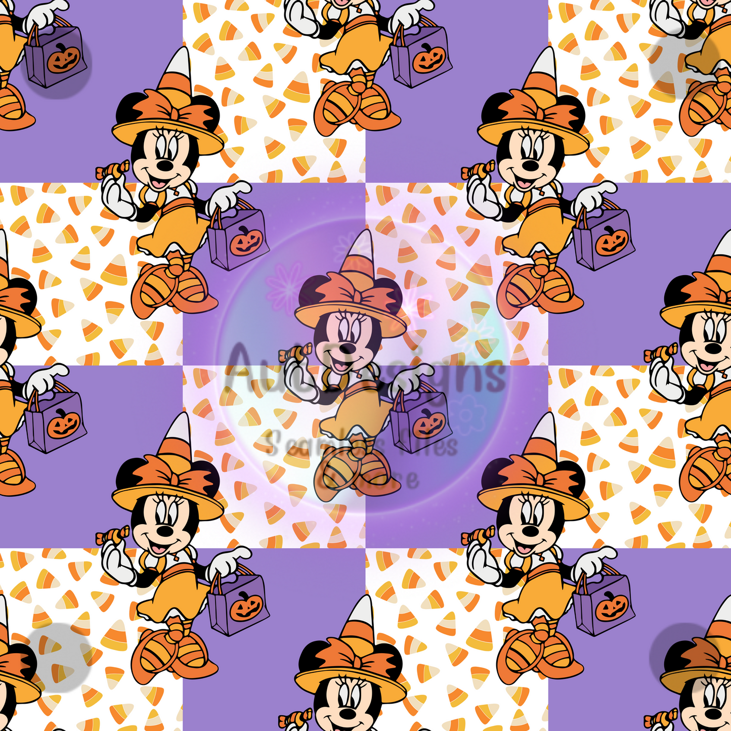 Candy Corn Girl Mouse Seamless File 3 color options