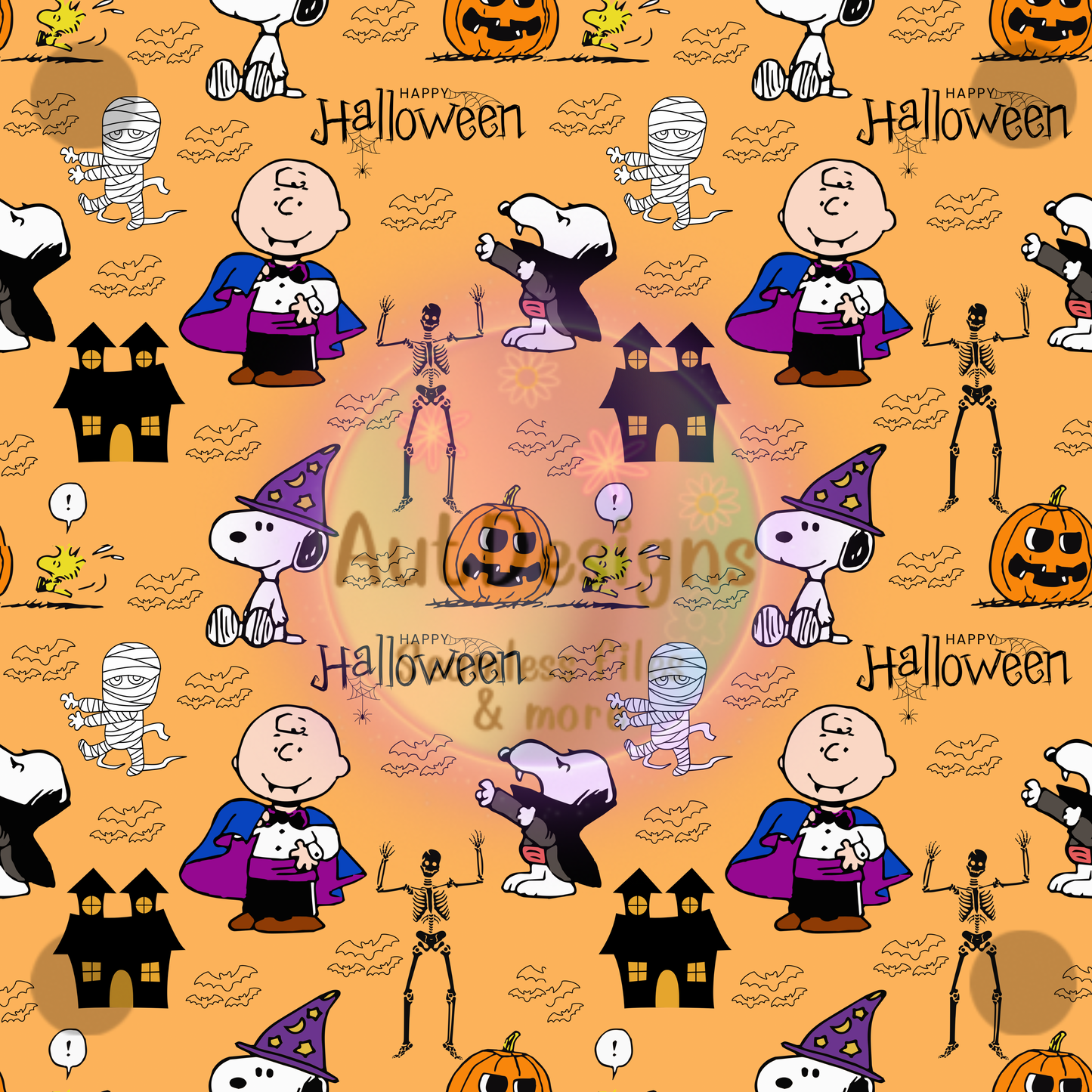 Charlie Halloween Seamless File