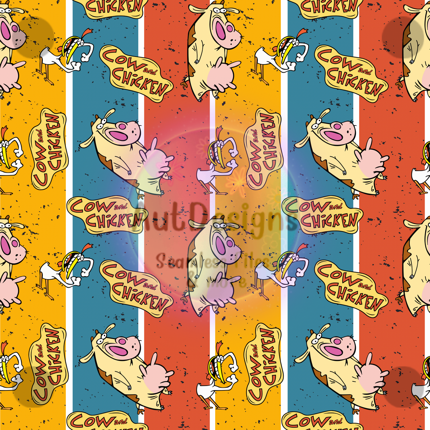 Chicken & Cow Seamless File