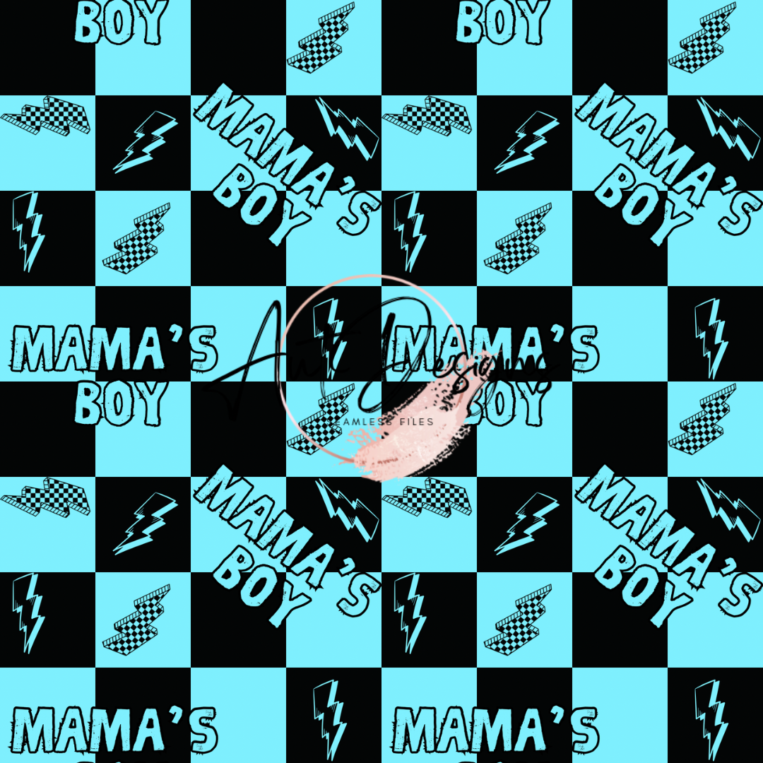 Mamas Boy Seamless File 2 Color Options