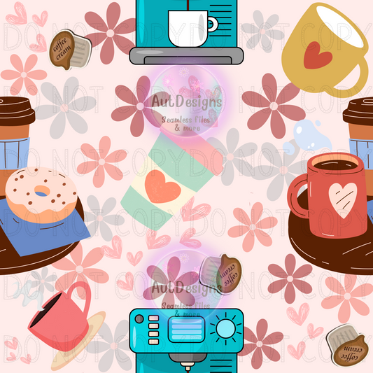 Coffee Lover Seamless File