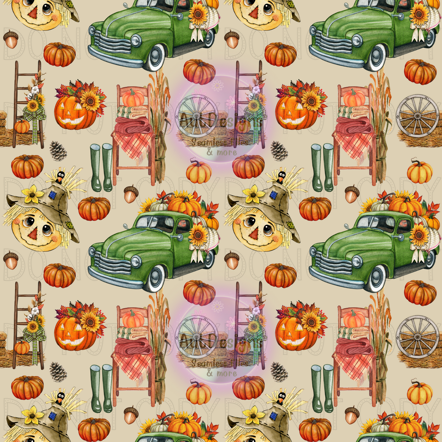 Cute Fall Seamless File