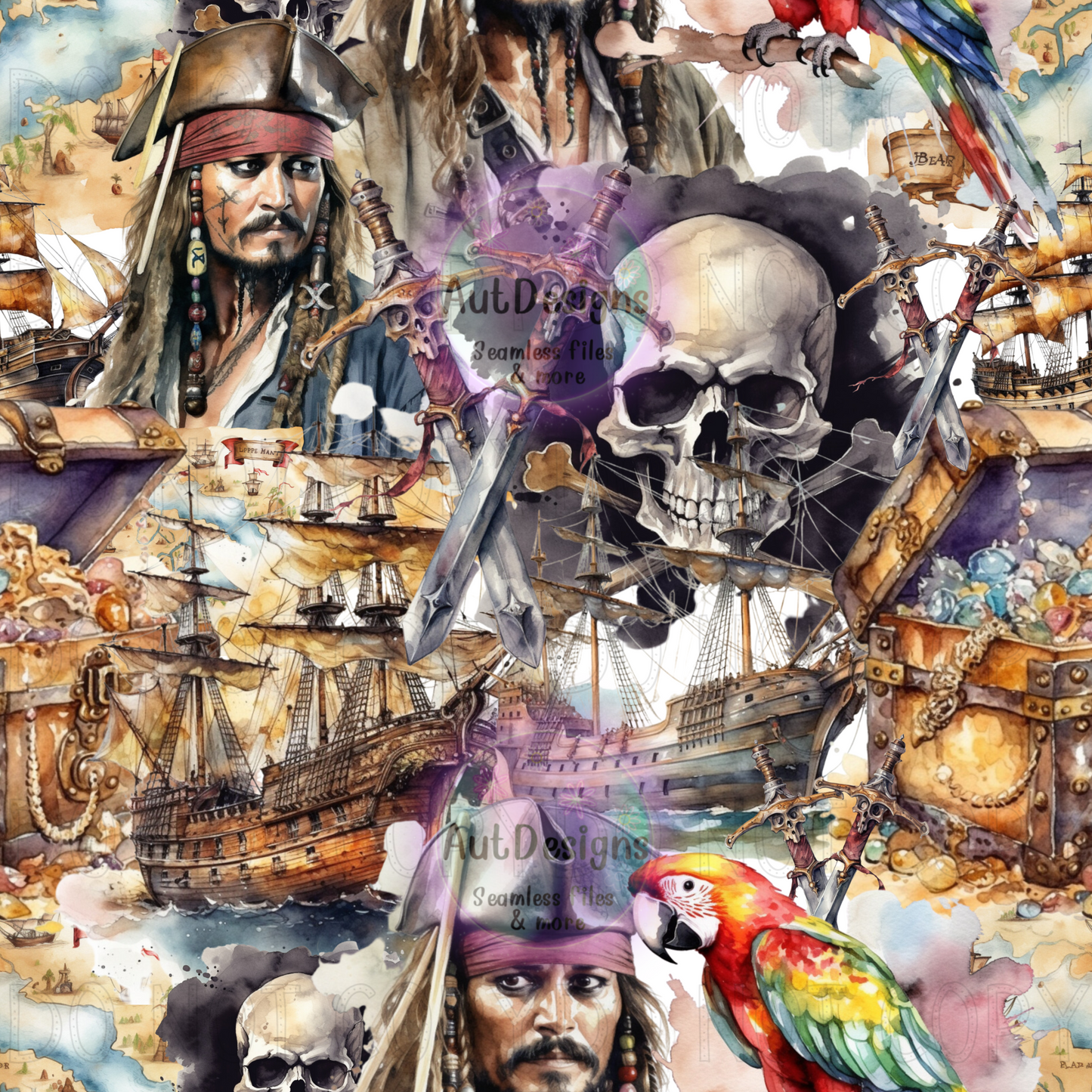 Pirates Seamless File