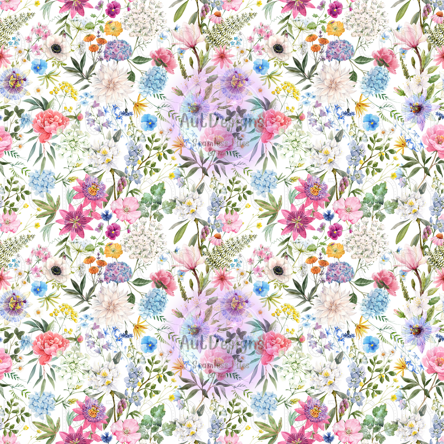 Pretty Floral Seamless File