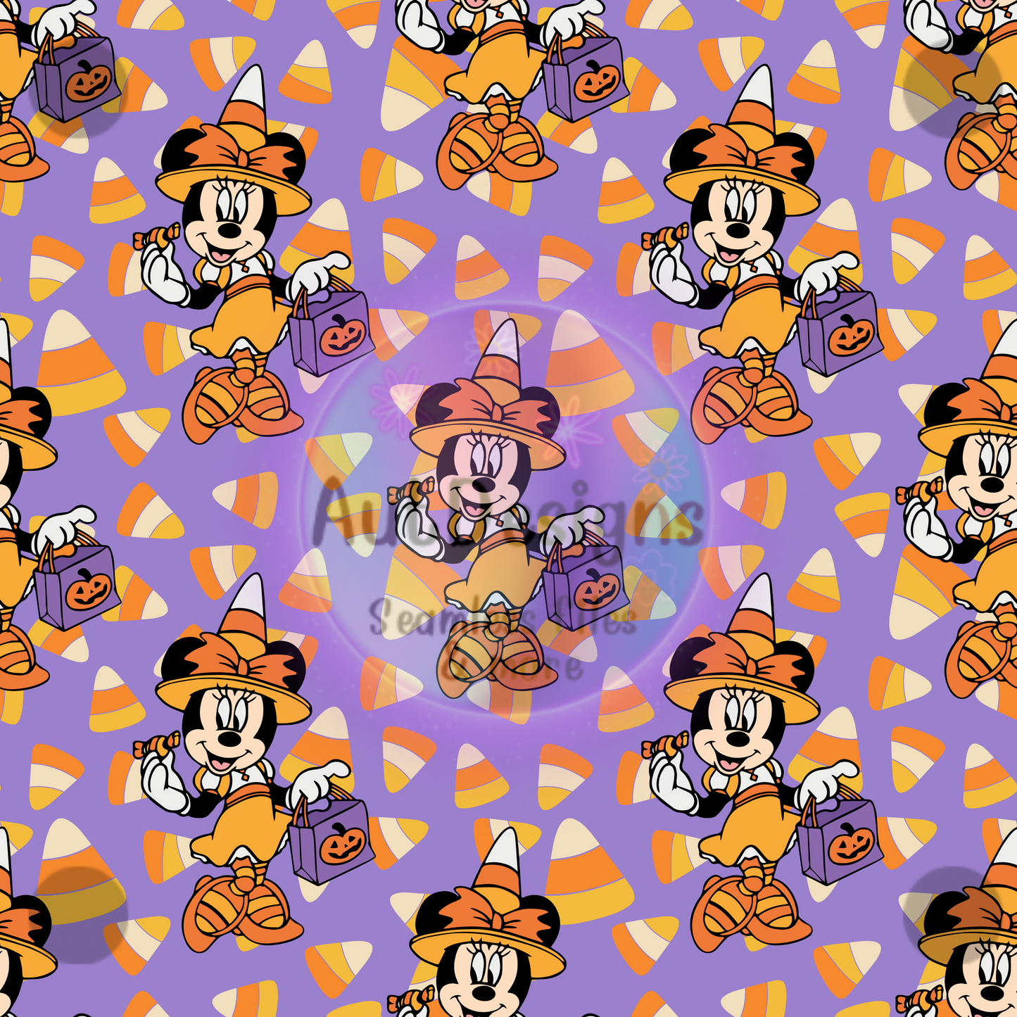 Candy Corn Girl Mouse Seamless File 3 color options