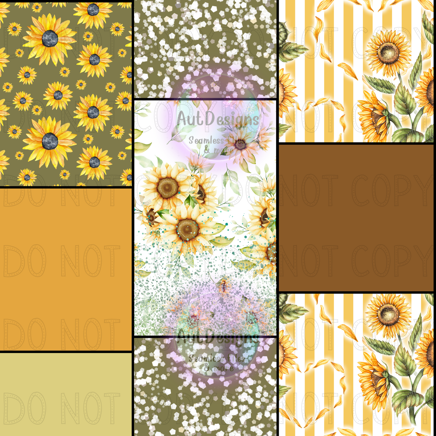 Sunflower Patch Seamless File