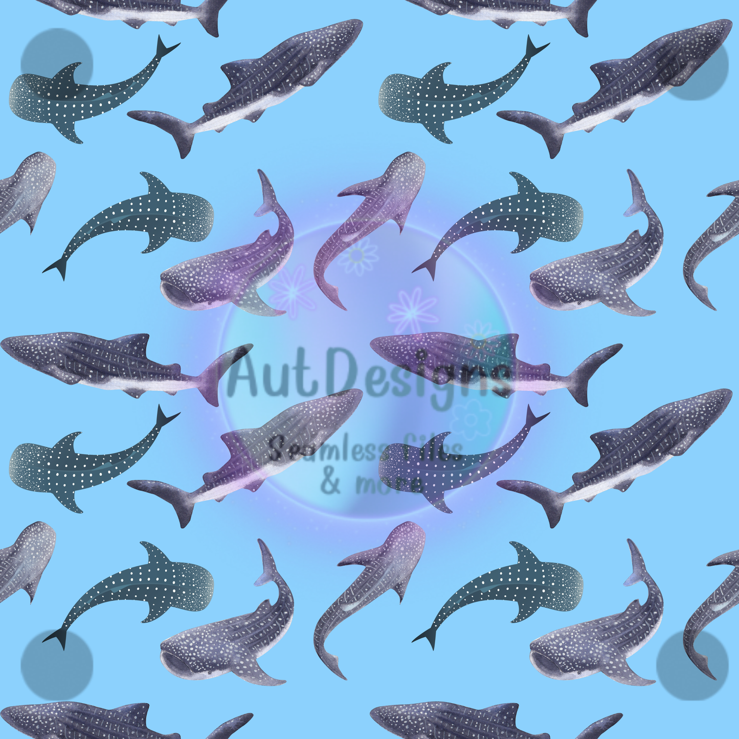 Sharks Seamless File