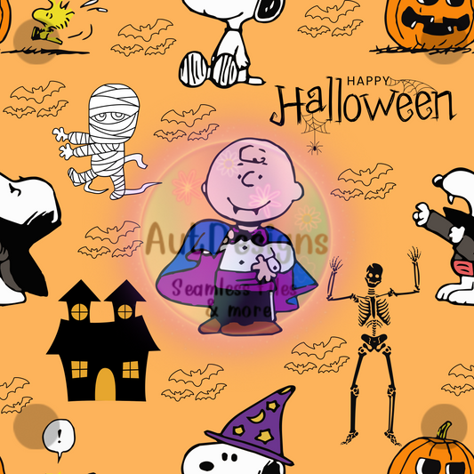 Charlie Halloween Seamless File