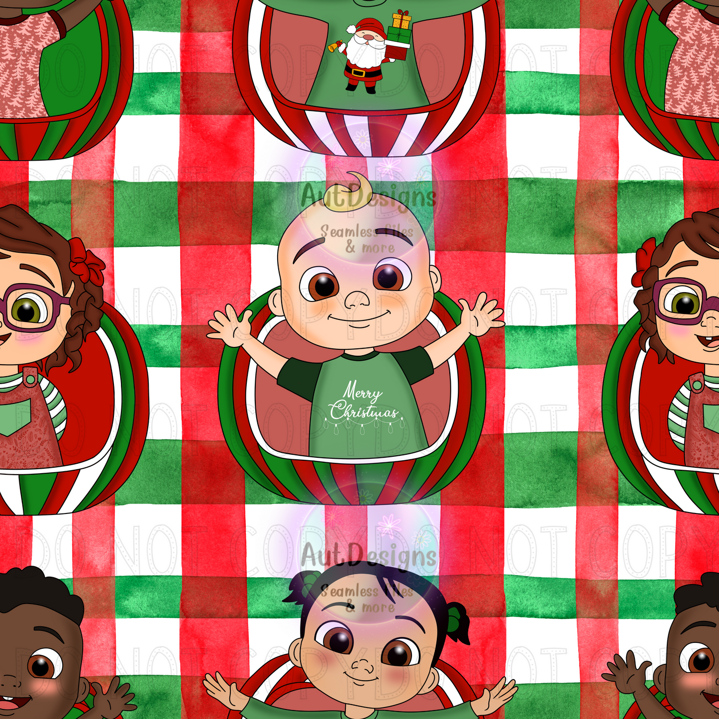 Coco Christmas Seamless File