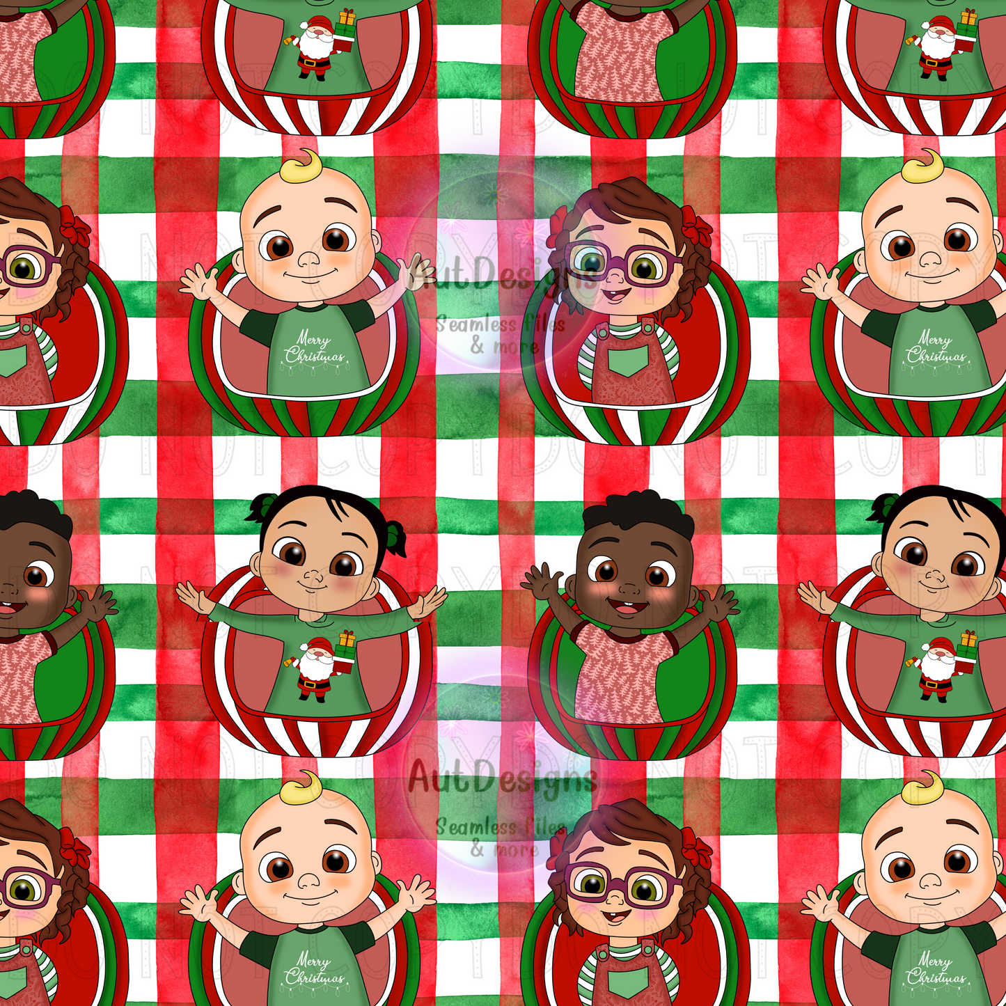 Coco Christmas Seamless File