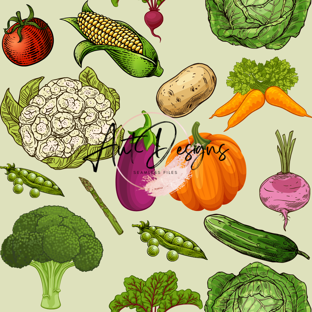 Vegetables Seamless File