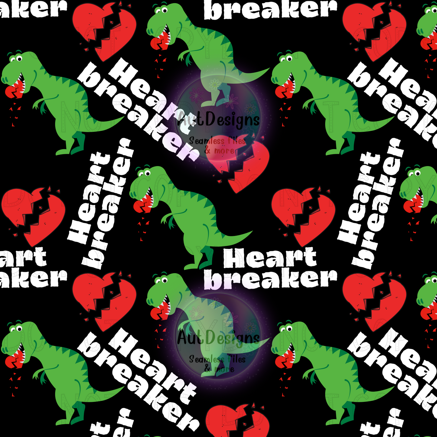 Dino Heartbreaker Seamless File