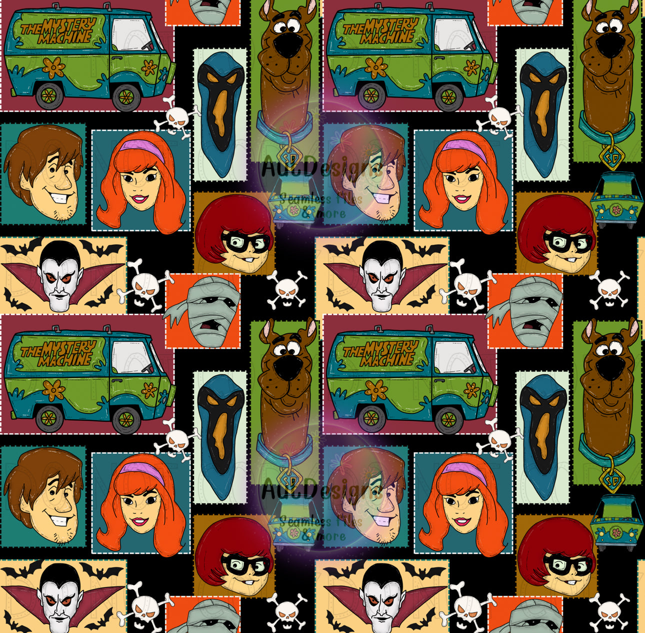 Scoob Patchwork Seamless File