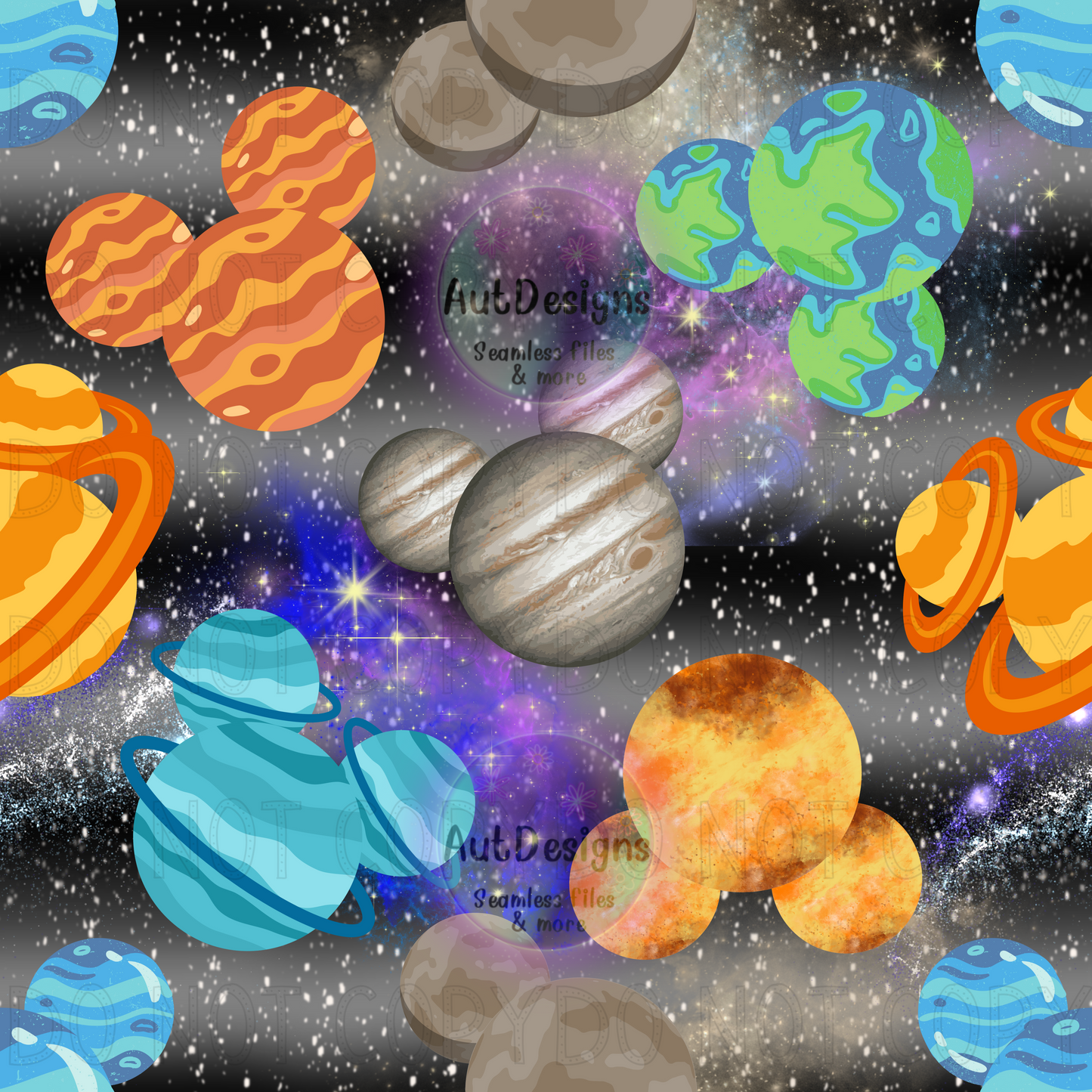 Planets Seamless File