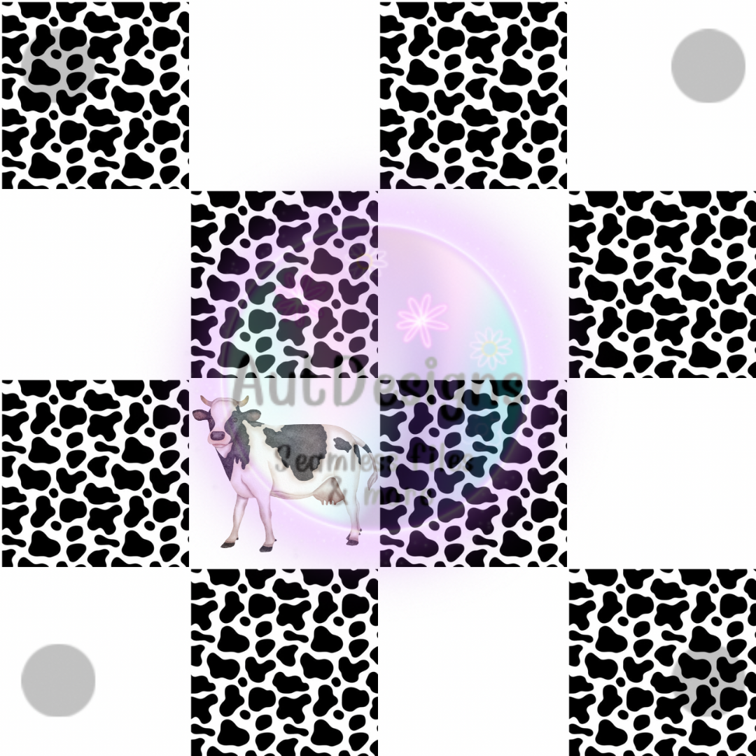 Checkered Cow Seamless File