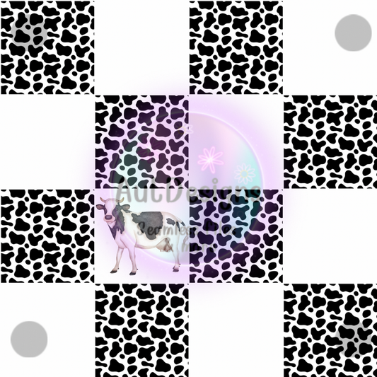 Checkered Cow Seamless File