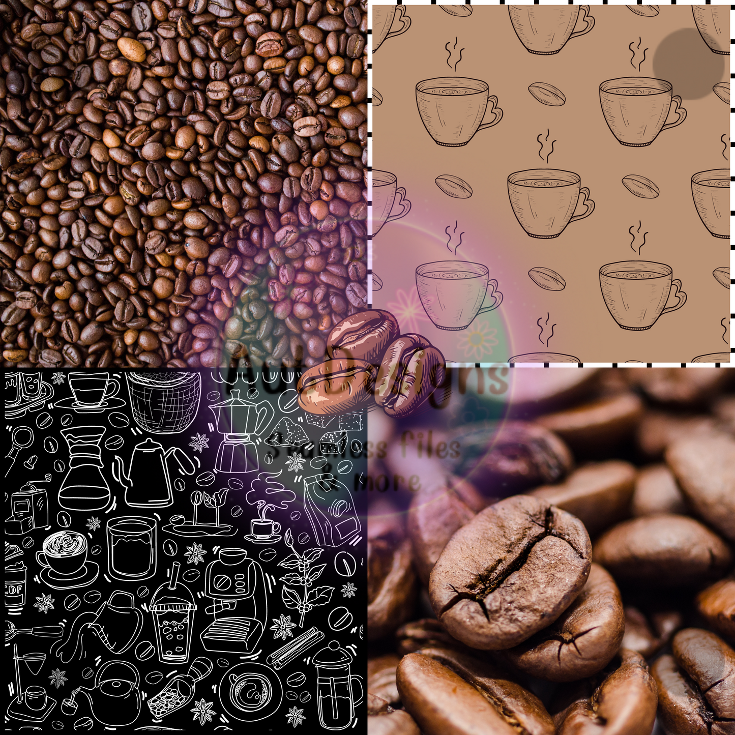 Coffee Patch Seamless File