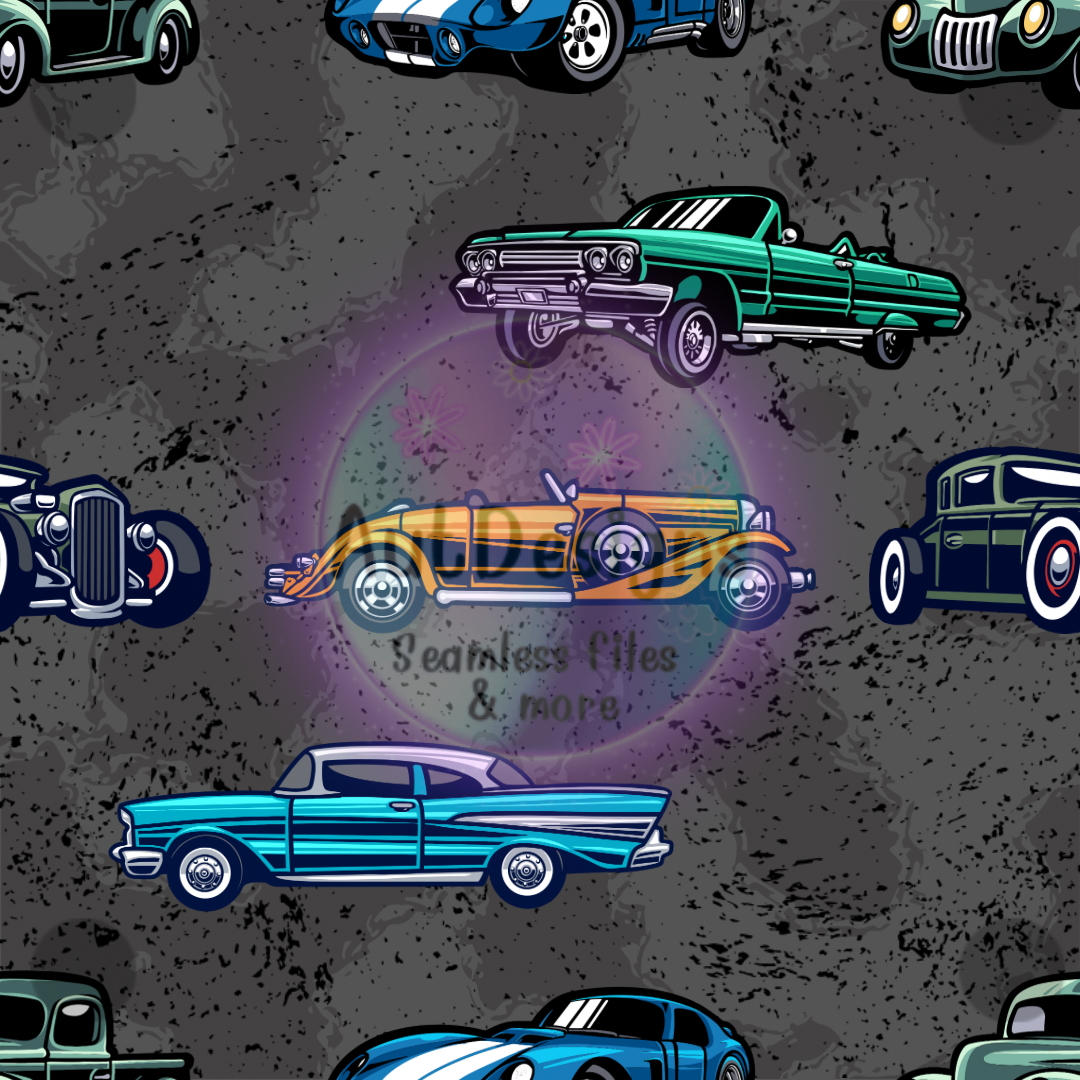 Hot Rods Seamless File