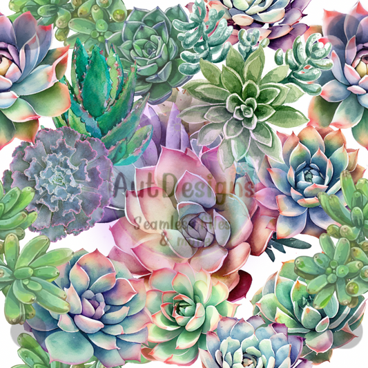 Succulent Seamless File