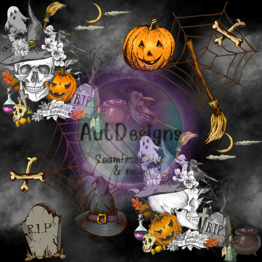 Halloween Seamless File