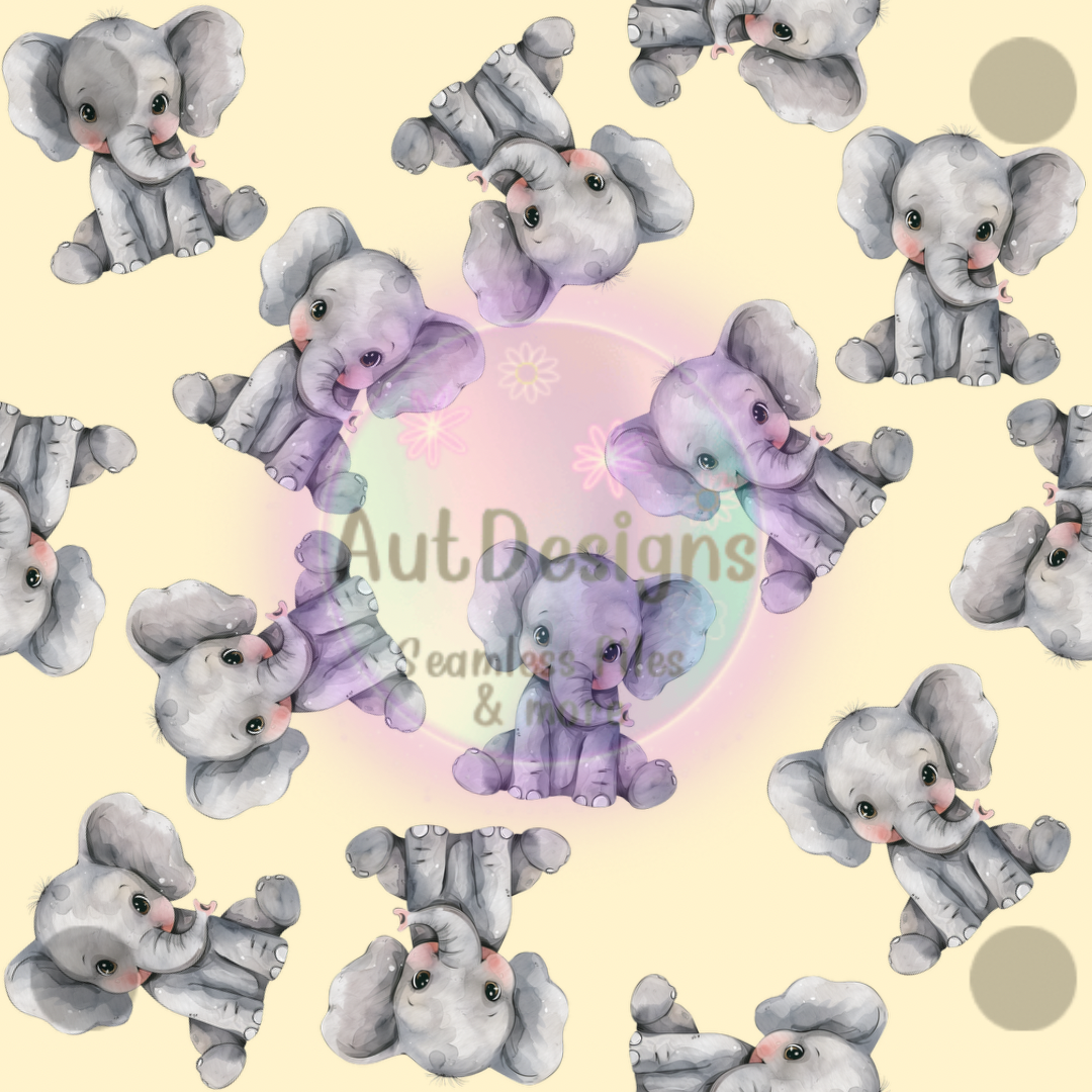 Elephants Seamless File