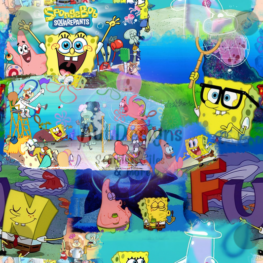 Spongey Collage Seamless File