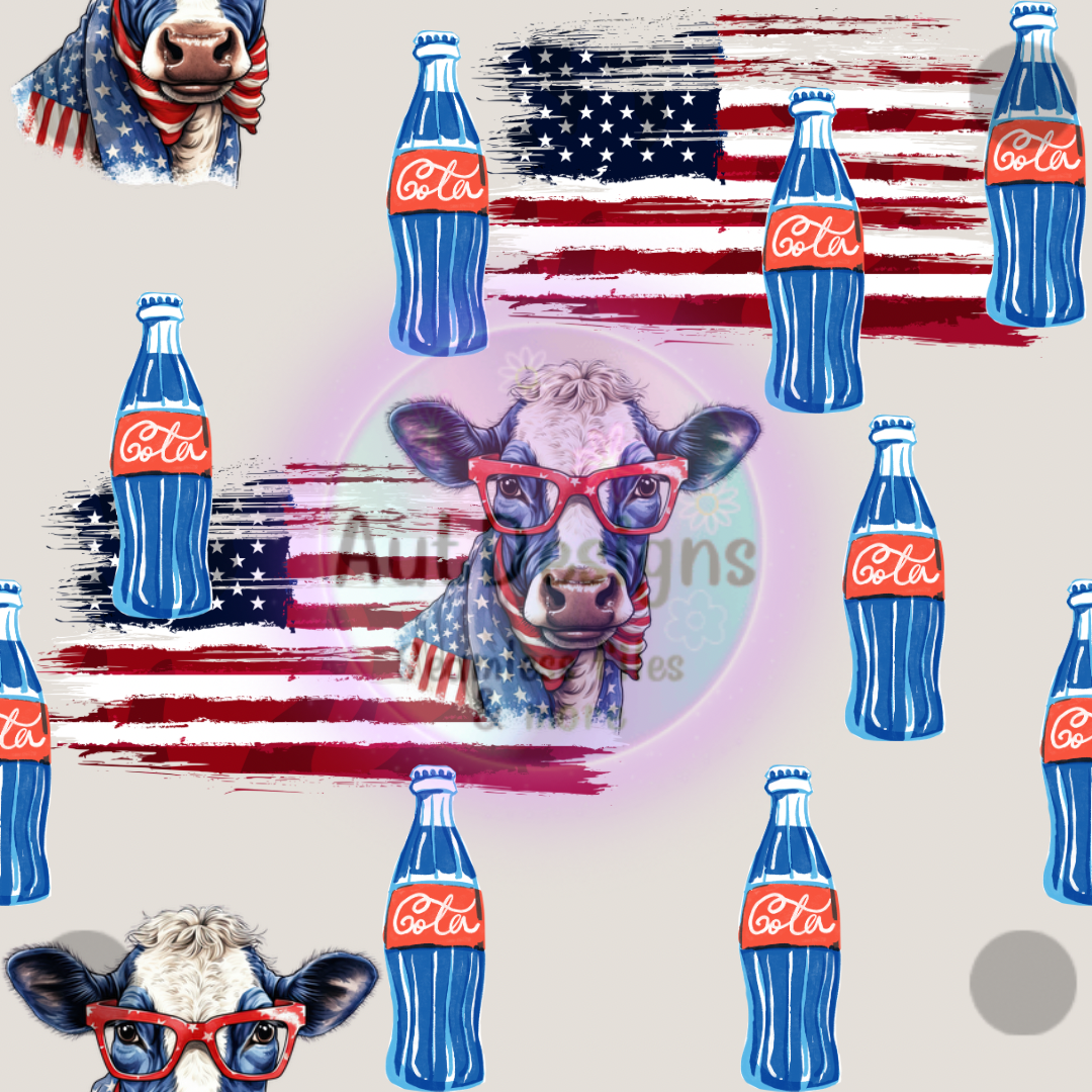 Cows & Cola Seamless File