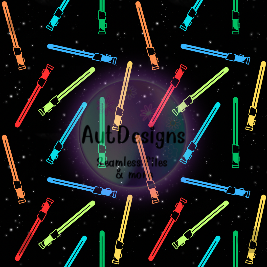 Lightsabers Seamless File