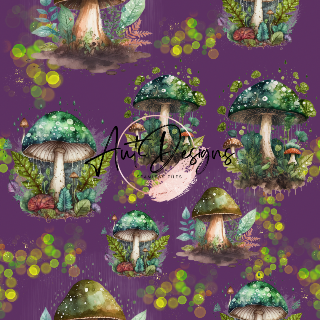 Mushrooms Seamless File