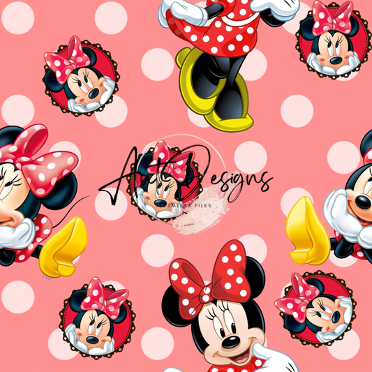 Girl Mouse Seamless File