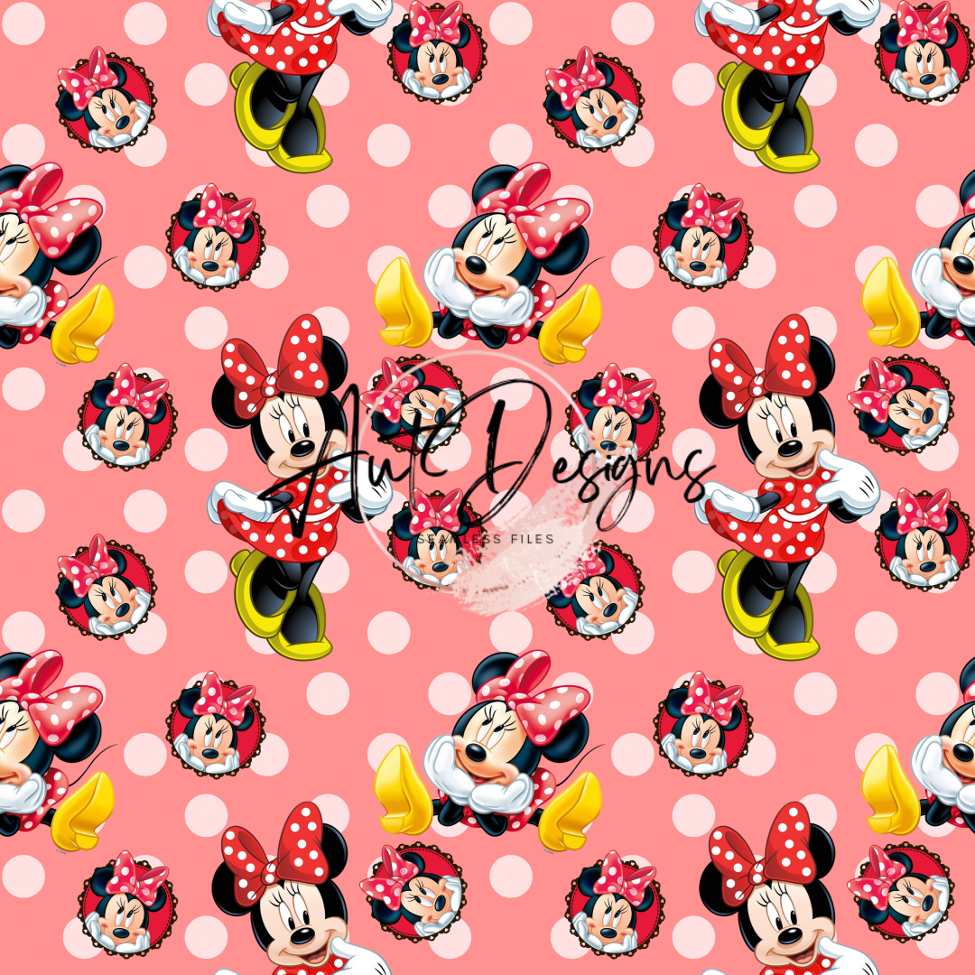 Girl Mouse Seamless File