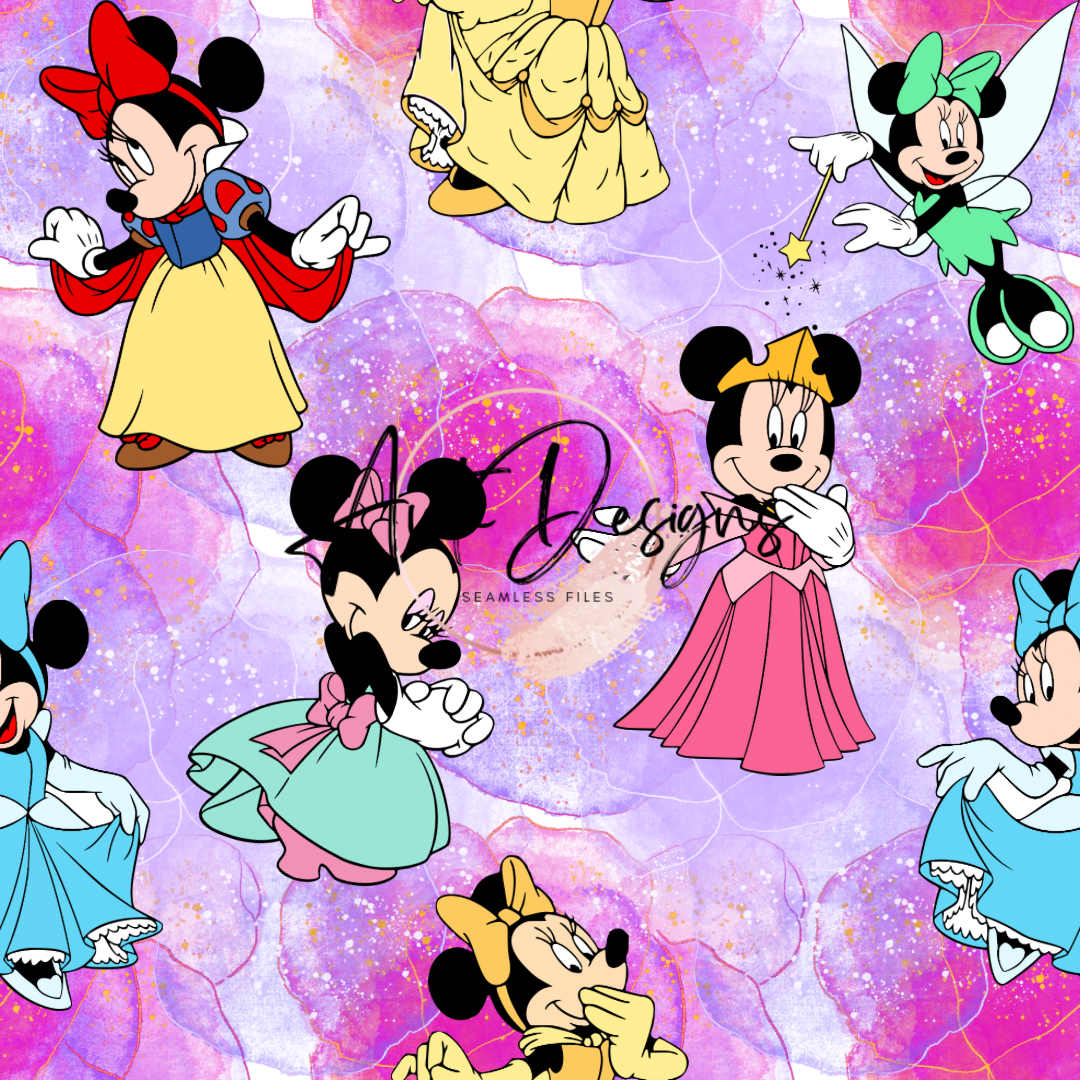 Princess Mouse Seamless File