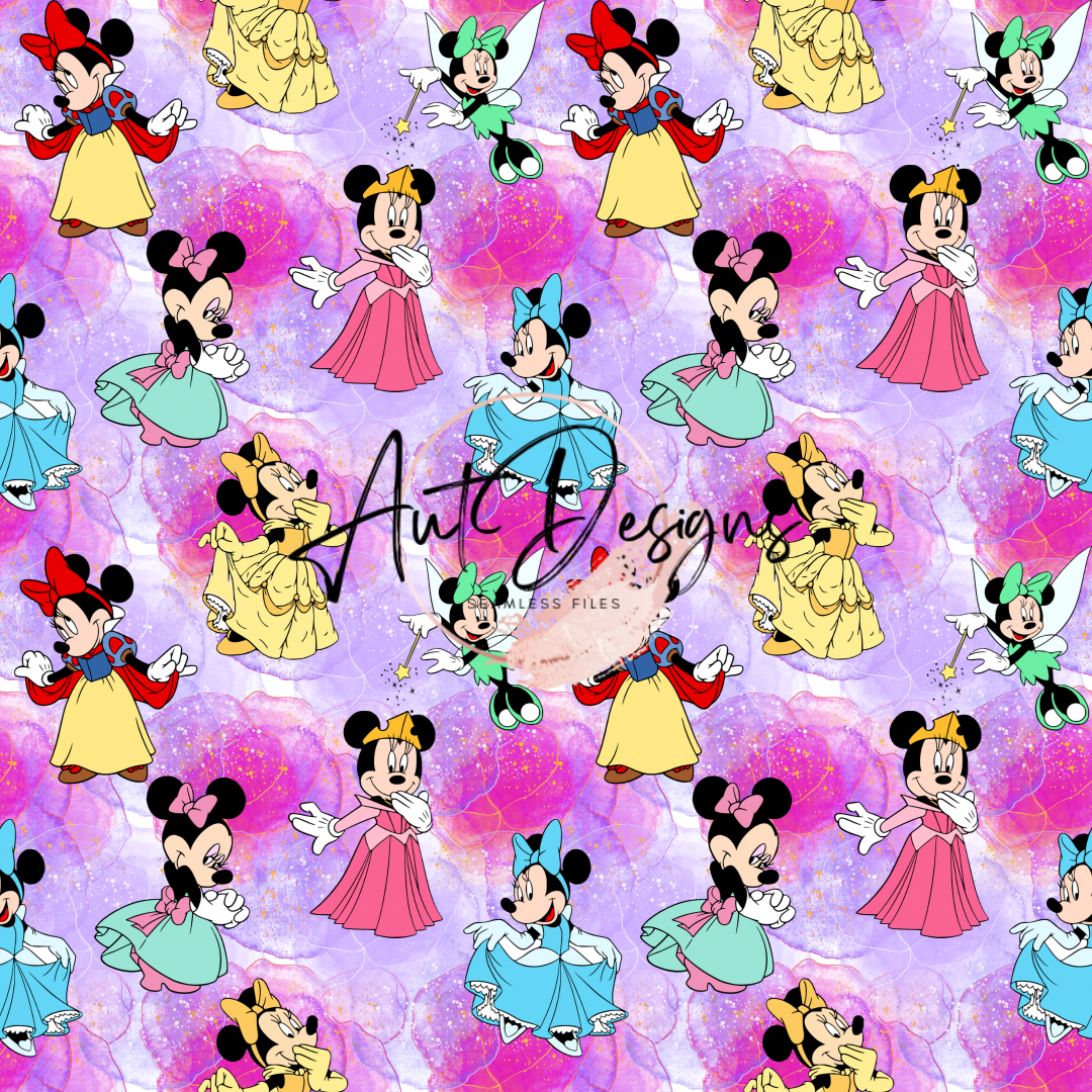 Princess Mouse Seamless File