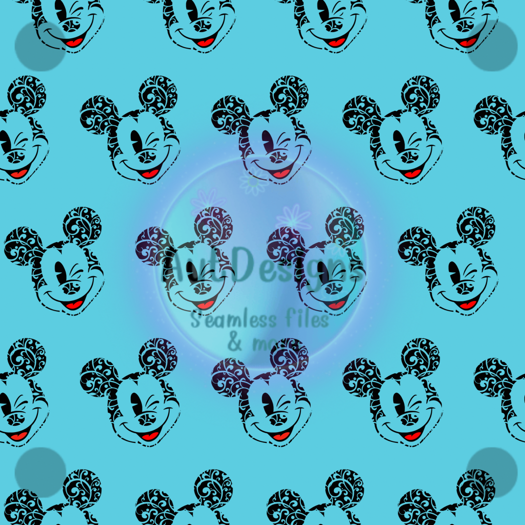 Blue Mouse Seamless File