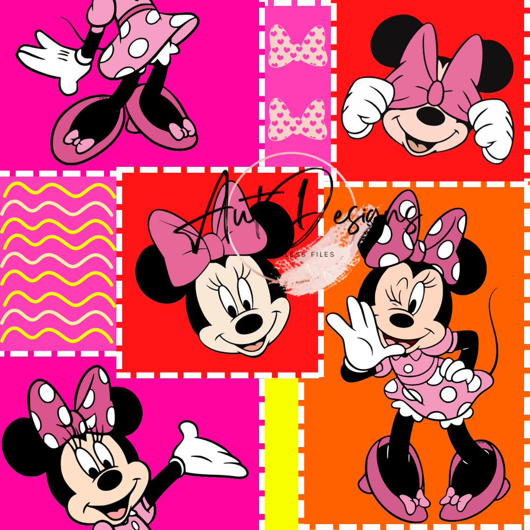 Bright Mouse Patchwork Seamless File