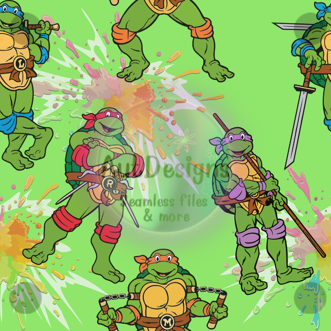 Ninja Turts Seamless File