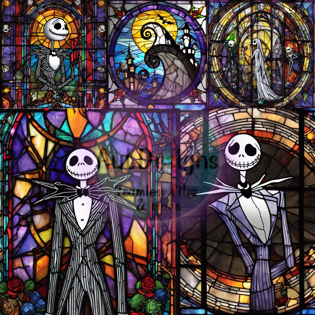 NBC Stained Glass Seamless File