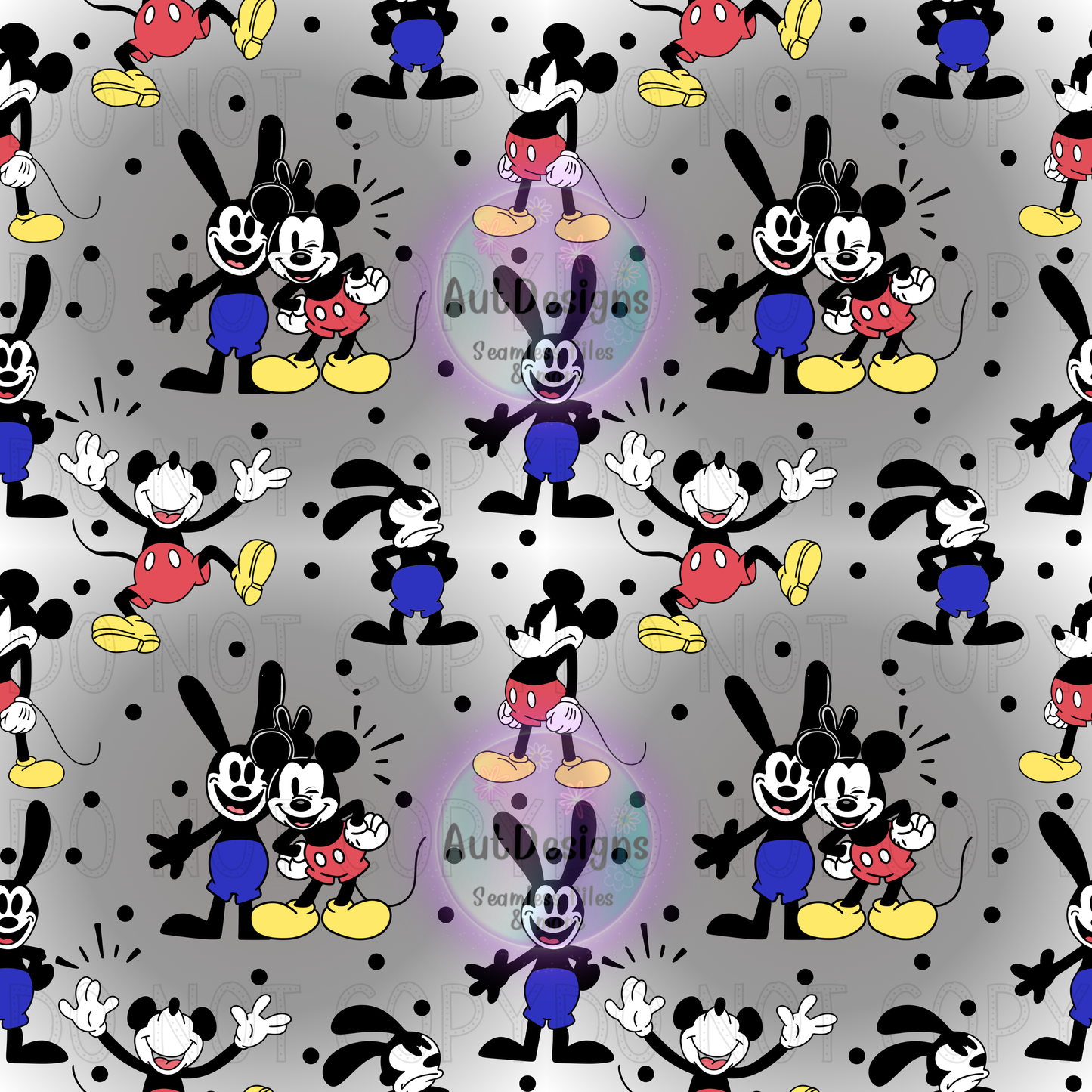 Oswald & Mouse Seamless File