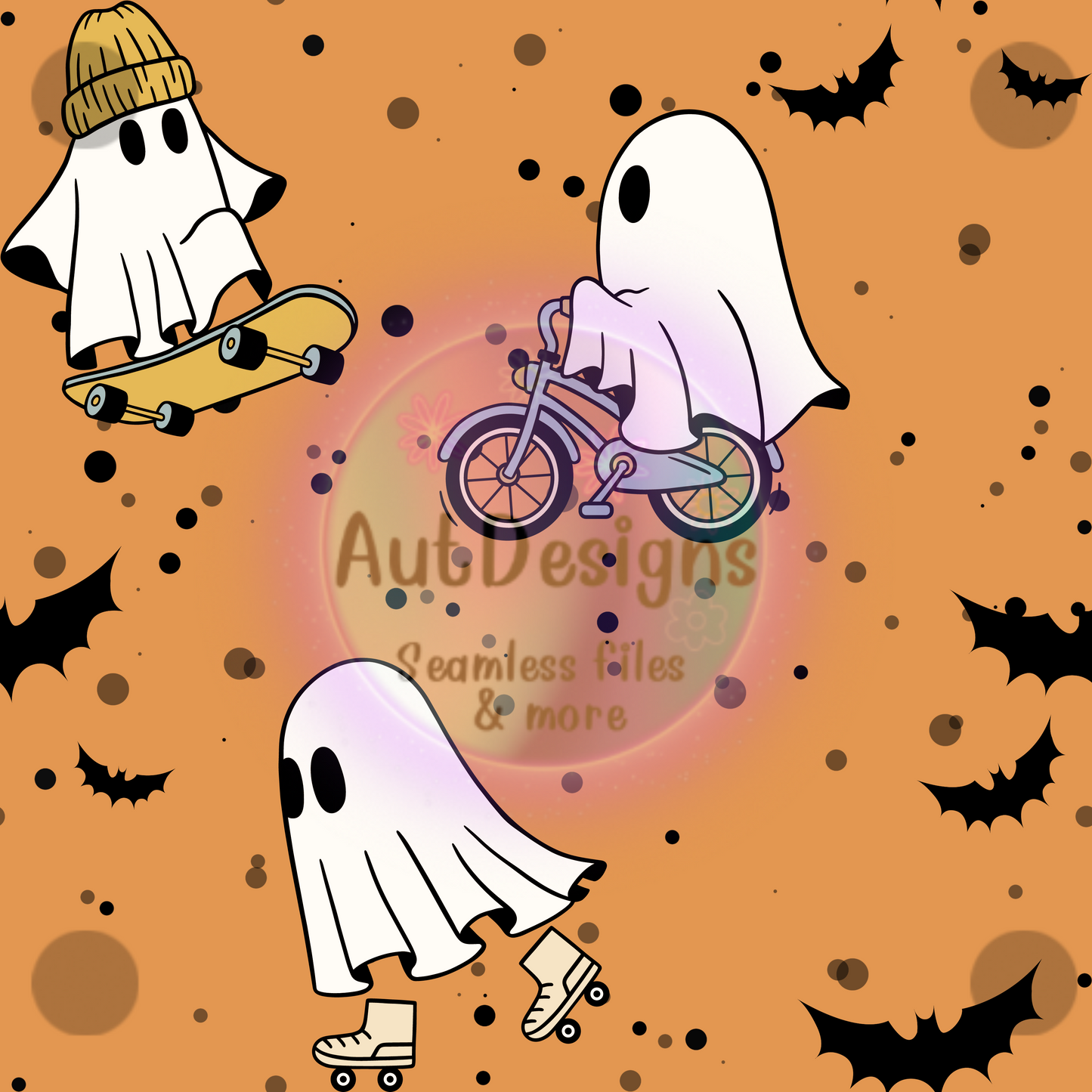 Cool Ghosts Seamless File