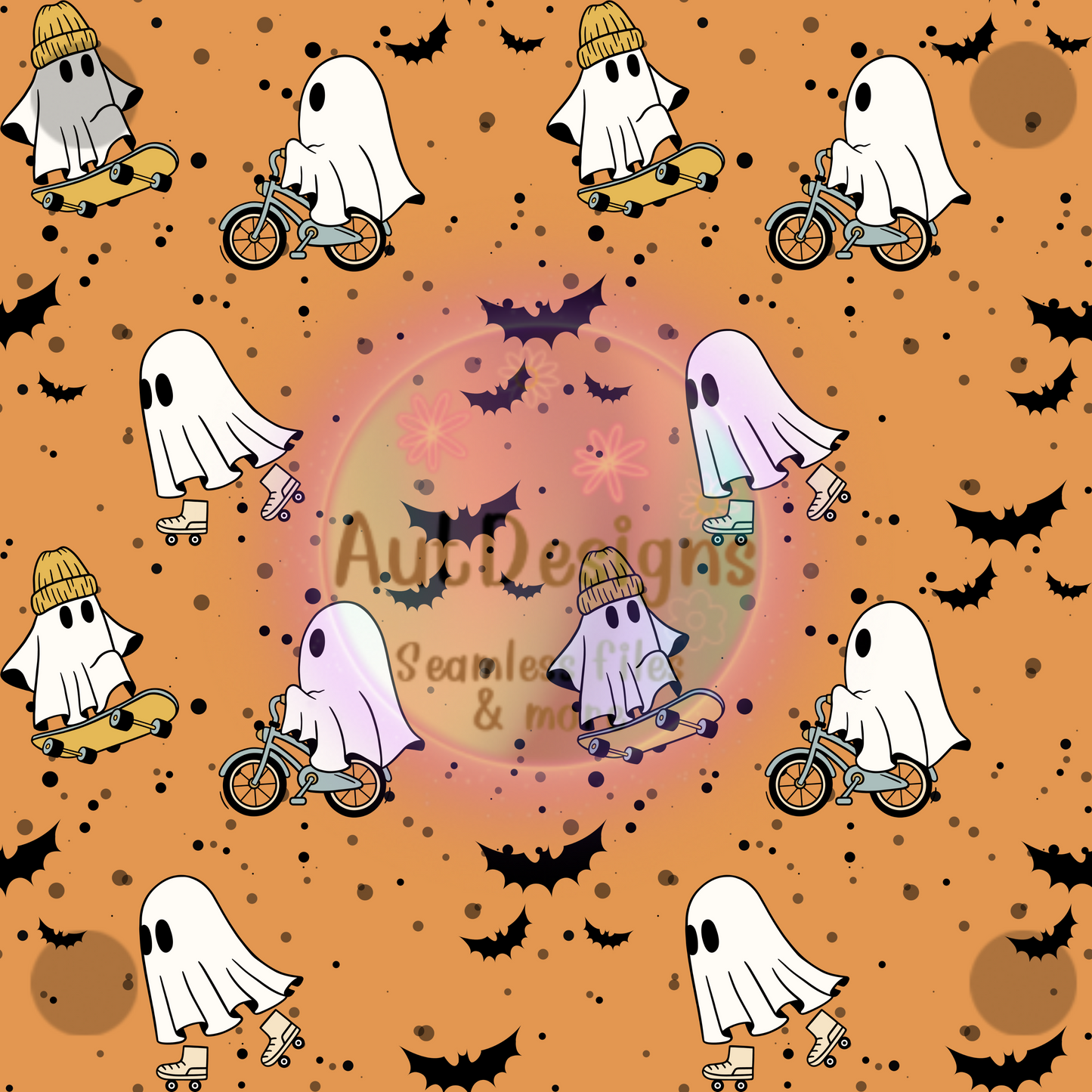 Cool Ghosts Seamless File