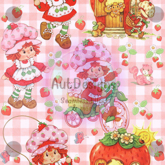 Strawberry Shortcake Seamless File