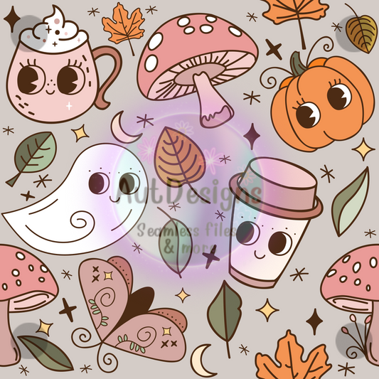 Retro Fall Seamless File