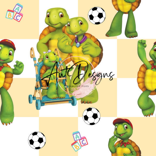 Franklin Turtle Seamless File