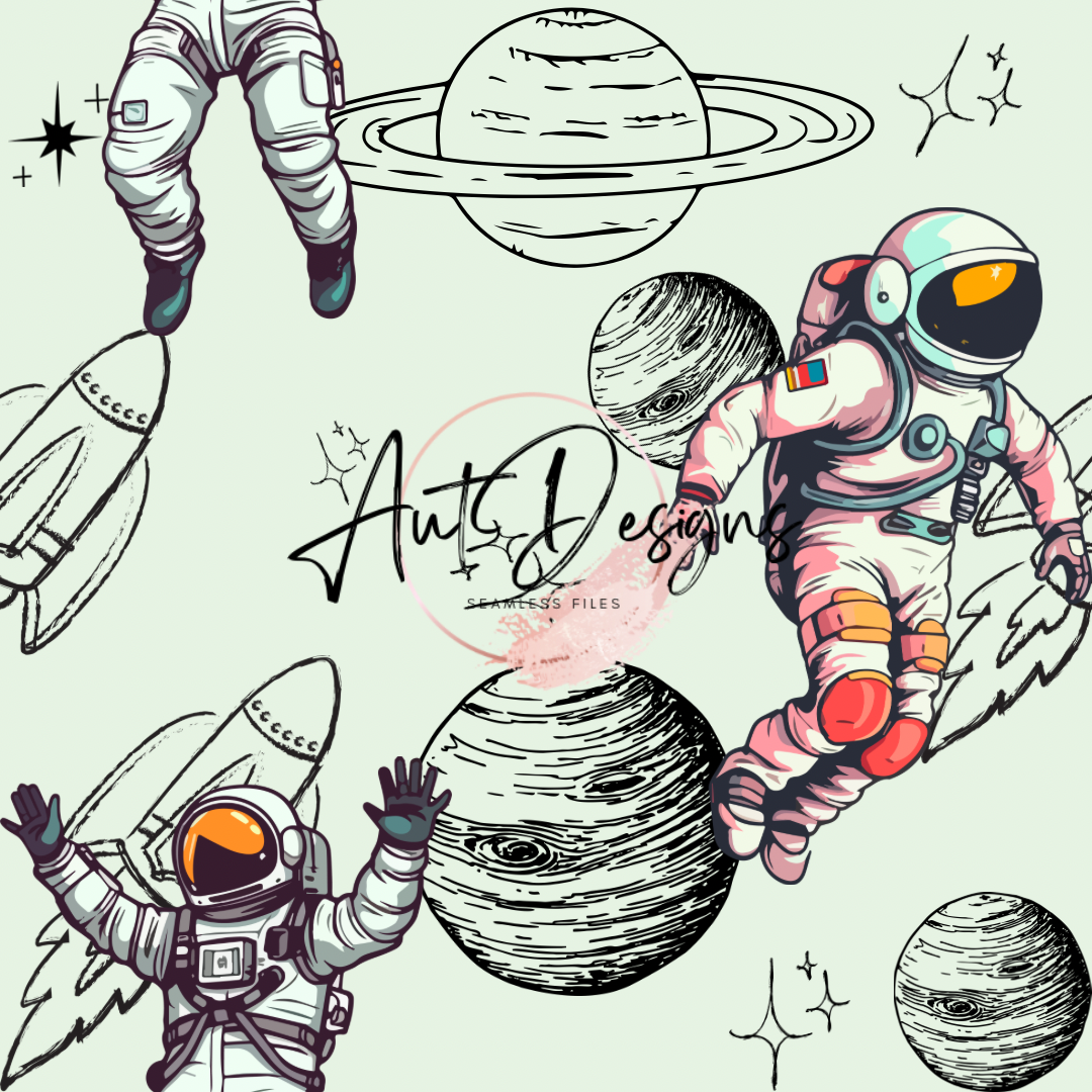 Space Astronaut Seamless File