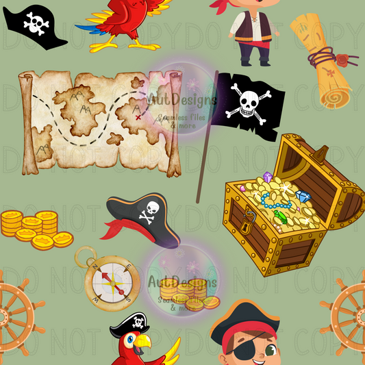 Pirates Booty Seamless File