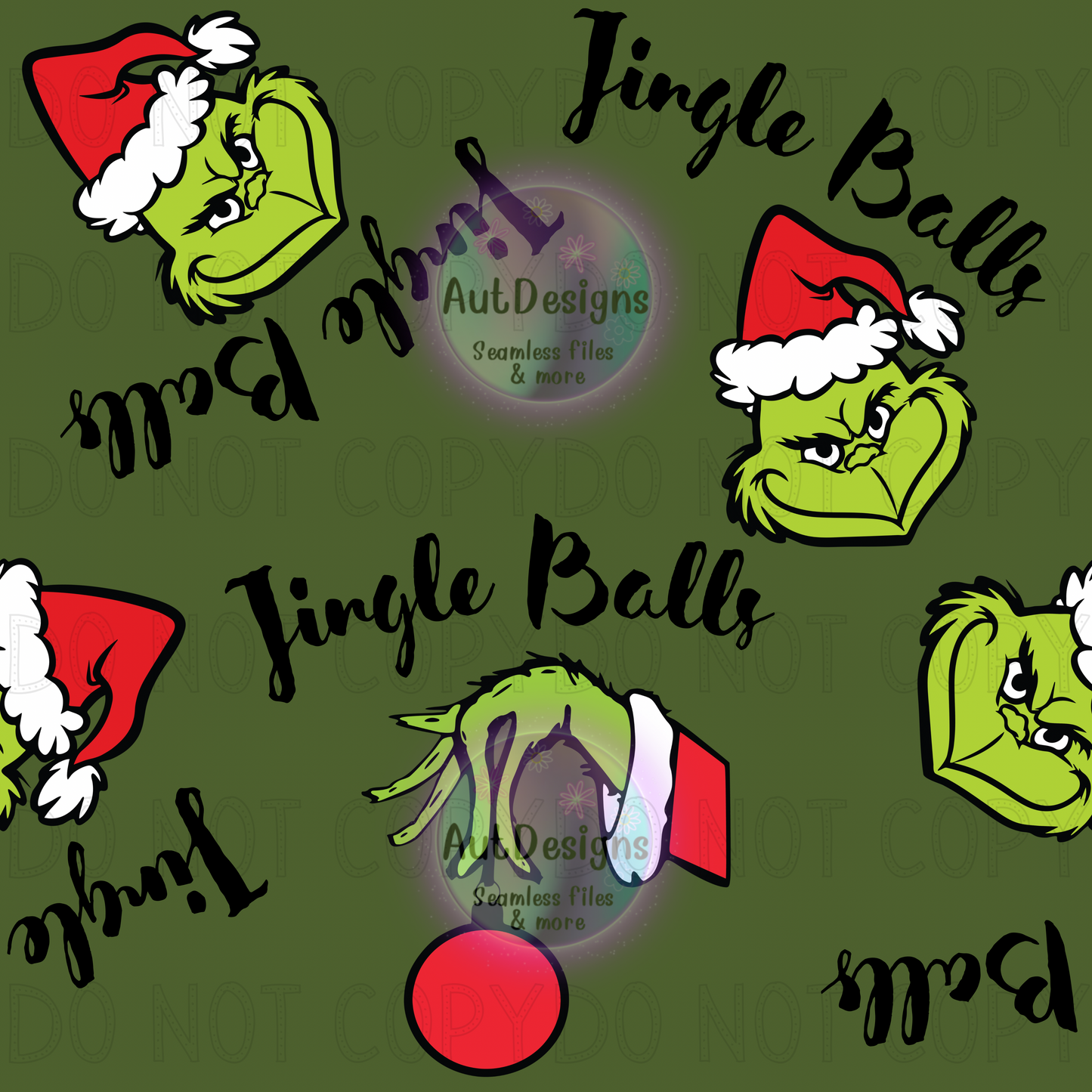 Jingle Balls Seamless File