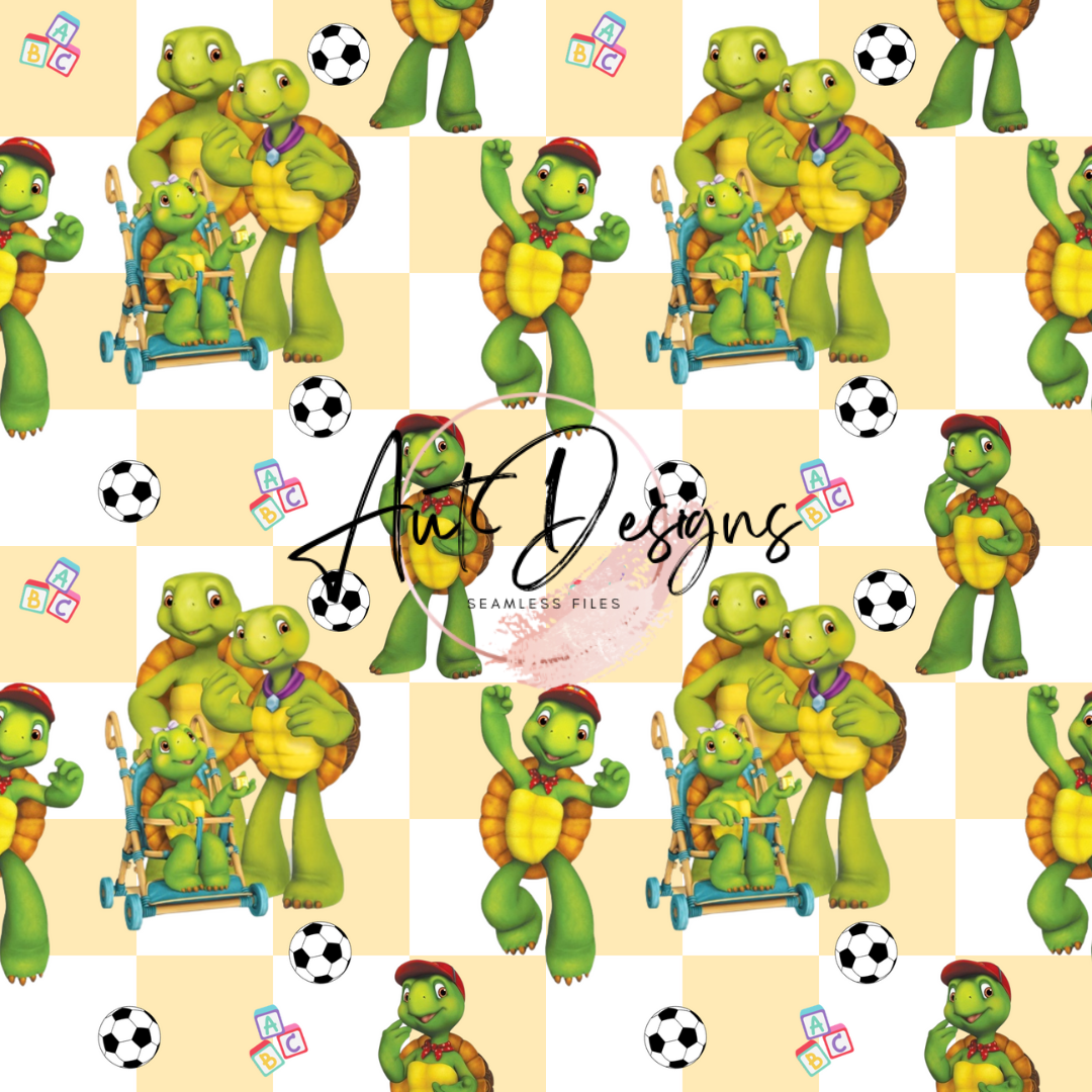 Franklin Turtle Seamless File