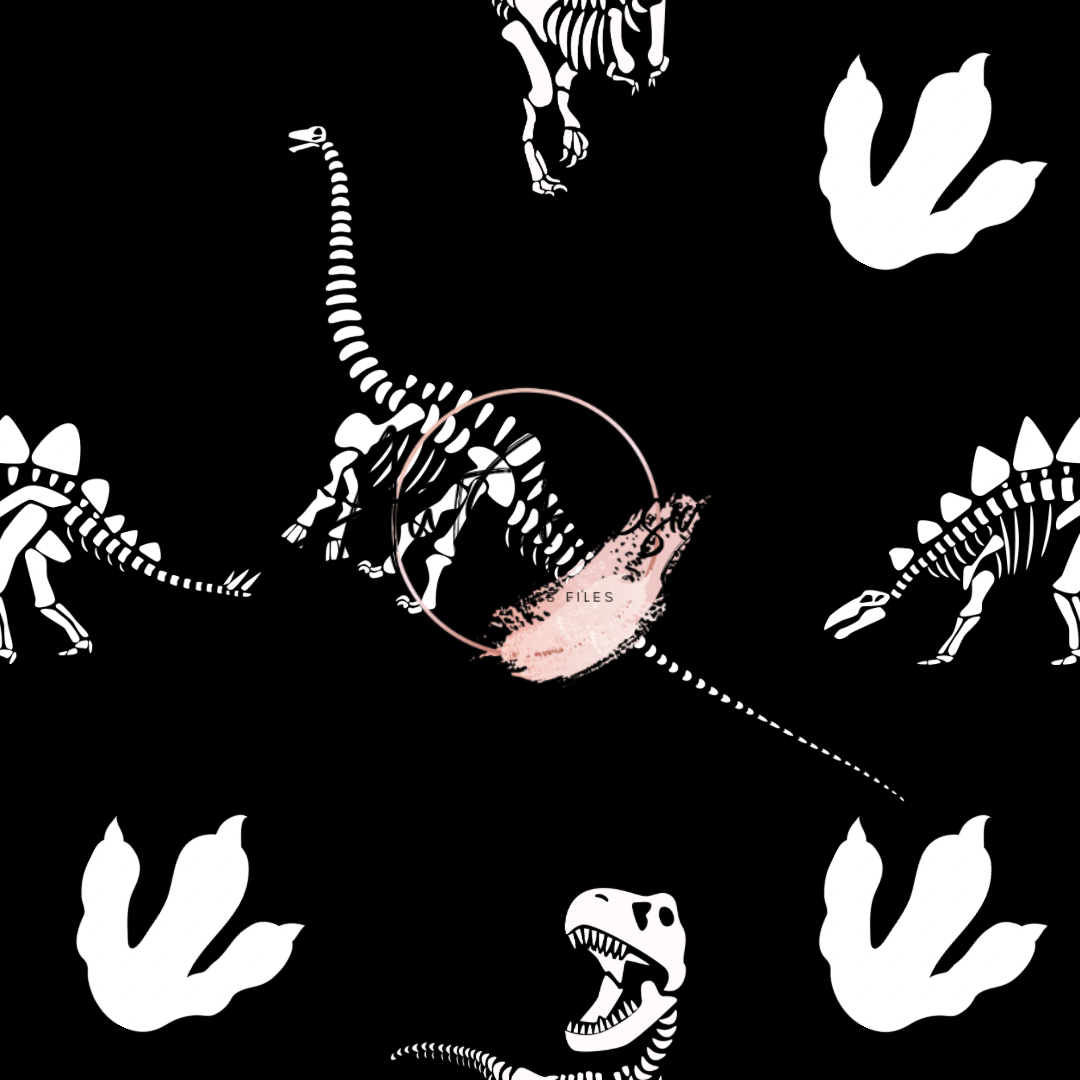 Dino Bones Seamless File