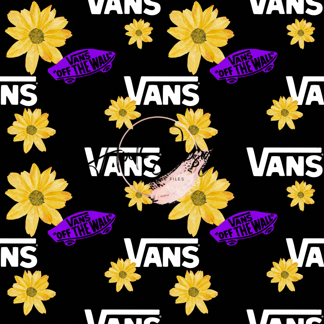 Floral Vans Seamless File