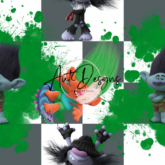 Troll Seamless File 2 color options